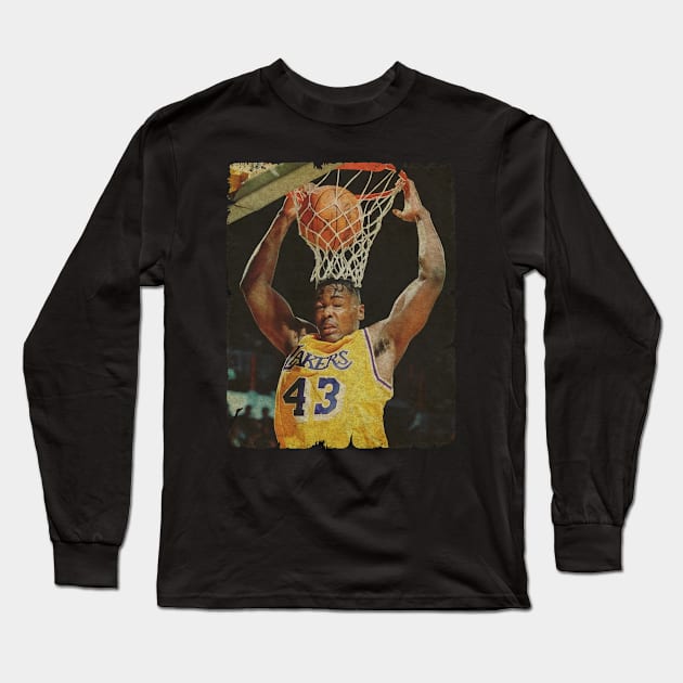 Corie Blount in Lakers Long Sleeve T-Shirt by Wendyshopart